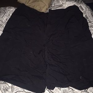 Black shorts